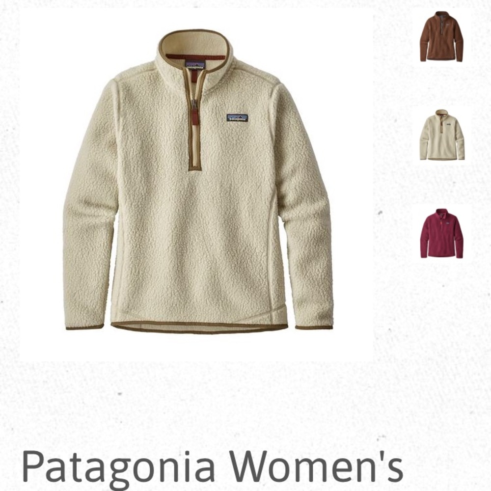 Patagonia Small Retro Pile Quarter Zip